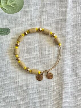 Alex and Ani Palm Mango expandable bangle bracelet